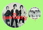 PAIR DAVE CLARK FIVE BUTTONS.