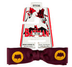 "BATMAN TIE" & BOWTIE LOT.