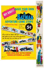 "BATMAN ADVENTURE COMIC STRIPS" VENDING MACHINE LOT.