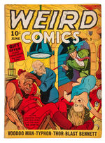 "WEIRD COMICS" #3 JUNE 1940 ISSUE.