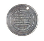 McCLELLAN CIVIL WAR BATTLES MEDAL INCLUDING ANTIETAM.