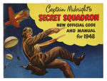 "CAPTAIN MIDNIGHT'S SECRET SQUADRON NEW OFFICIAL CODE AND MANUAL FOR 1948."