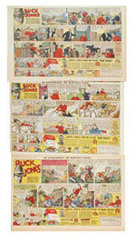 BUCK JONES SUNDAY FUNNIES WITH GRAPE-NUTS PREMIUM ADS WITH ORDER FORMS.