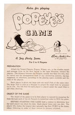 "POPEYE GAME" BY PARKER BROTHERS.