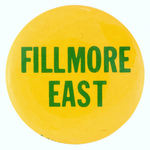 RARE FILLMORE EAST CONCERT BUTTON.