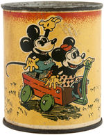 MICKEY MOUSE & FRIENDS BELGIAN CANISTER BANK.