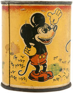 MICKEY MOUSE & FRIENDS BELGIAN CANISTER BANK.