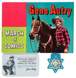 “HERE”S YOUR GENE AUTRY KIT !” COMPLETE WITH ENVELOPE.