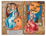 WHITNEY AND OTHERS- SIX  EMBOSSED HALLOWEEN POSTCARDS.