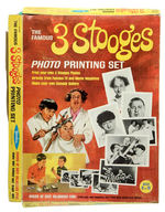 "THE FAMOUS THREE STOOGES PHOTO PRINTING SET" BY YANKEE.