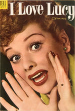 I LOVE LUCY V1 #3-14 DELL FILE 1954-1957 BOUND VOLUME.