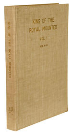 KING OF THE ROYAL MOUNTED V1 #8-19 DELL FILE 1952-1955 BOUND VOLUME.