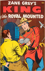 KING OF THE ROYAL MOUNTED V1 #8-19 DELL FILE 1952-1955 BOUND VOLUME.