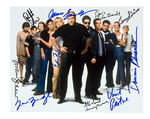 "THE SOPRANOS" CAST-SIGNED PHOTO.