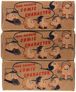 MULTI PRODUCTS BOXES FOR POPEYE, OLIVE OYL, WIMPY FIGURES.