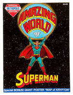 "AMAZING WORLD OF SUPERMAN METROPOLIS, ILL." 1972-73 18 PIECE LOT.