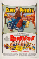 ELVIS PRESLEY "ROUSTABOUT" MOVIE POSTER.