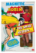 "ROBIN" 12.25" MAGNETIC BOXED MEGO ACTION FIGURE.