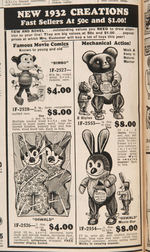 "BUTLER BROTHERS" RETAILER'S CATALOG PAIR WITH GREAT TOY CONTENT.