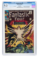 "FANTASTIC FOUR" #53 AUGUST 1966 CGC 9.2 NM-.