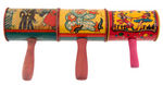 NOISEMAKERS LOT OF 14 INCLUDING THREE HALLOWEEN.