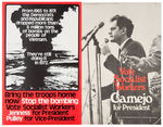 SOCIALIST WORKERS SMALL FORMAT 1968-1980 CAMPAIGN POSTER LOT.