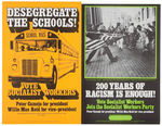 SOCIALIST WORKERS SMALL FORMAT 1968-1980 CAMPAIGN POSTER LOT.