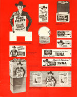 HOPALONG CASSIDY/TUNA RETAILERS PROMOTIONAL BOOK.