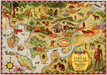 "TARZAN JUNGLE MAP AND TREASURE HUNT" CANADIAN VERSION PREMIUM GAME.