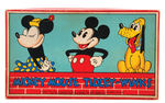 "MICKEY MOUSE TIDLEY-WINKS" BOXED ENGLISH GAME.