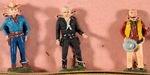 "THE OFFICIAL HOPALONG CASSIDY WESTERN SERIES" BOXED METAL FIGURES.