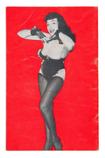 "MEET THE GIRLS" PIN-UP MAGAZINE WITH BETTIE PAGE.