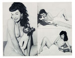 "MEET THE GIRLS" PIN-UP MAGAZINE WITH BETTIE PAGE.