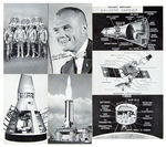 AMERICAN ASTRONAUTS 1963 EXHIBIT CARD SET.