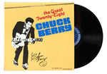 CHUCK BERRY SIGNED RECORD.