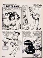 "FOCUS ON BETTIE PAGE PREMIERE ISSUE" RARE 1963 PIN-UP MAGAZINE.