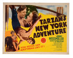 "TARZAN'S NEW YORK ADVENTURE" HALF-SHEET MOVIE POSTER.