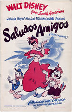 "SALUDOS AMIGOS/THE THREE CABALLEROS" TRIO.