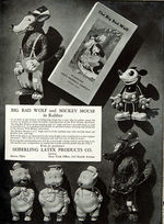 RARE FIRST "MICKEY MOUSE MERCHANDISE" RETAILER'S 1934 CATALOG.