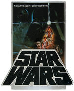 "STAR WARS" VIDEO STORE STANDEE PAIR.