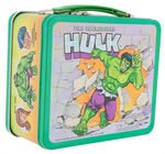 "THE INCREDIBLE HULK" METAL LUNCHBOX WITH THERMOS.