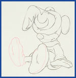 FANTASIA - SORCERER'S APPRENTICE PRODUCTION DRAWING FEATURING MICKEY MOUSE.