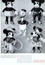 "WALT DISNEY CHARACTER MERCHANDISE 1936-37" EXCEPTIONAL RETAILERS CATALOGUE WITH ENVELOPE.