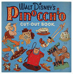 "PINOCCHIO CUT-OUT BOOK."