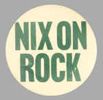 ANTI-ROCKEFELLER, PRO-NIXON RARE CONVENTION BUTTON.