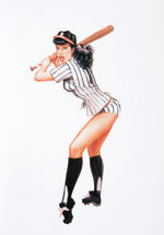 "BETTIE PAGE BY OLIVIA" LIMITED EDITION BOOK DOUBLE-SIGNED BY PIN-UP QUEEN BETTIE PAGE & OLIVIA.