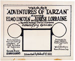 "THE ADVENTURES OF TARZAN" HERALD & NEWSPAPER AD MOCK-UP.