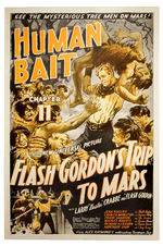 "FLASH GORDON'S TRIP TO MARS" LINEN-MOUNTED ONE-SHEET POSTER.