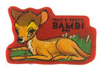 "WALT DISNEY'S BAMBI" FIGURAL PENCIL SHARPENER.