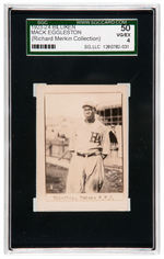 1923-1924 BILLIKEN MACK EGGLESTON SGC 50 VG/EX 4 (RICHARD MERKIN COLLECTION).